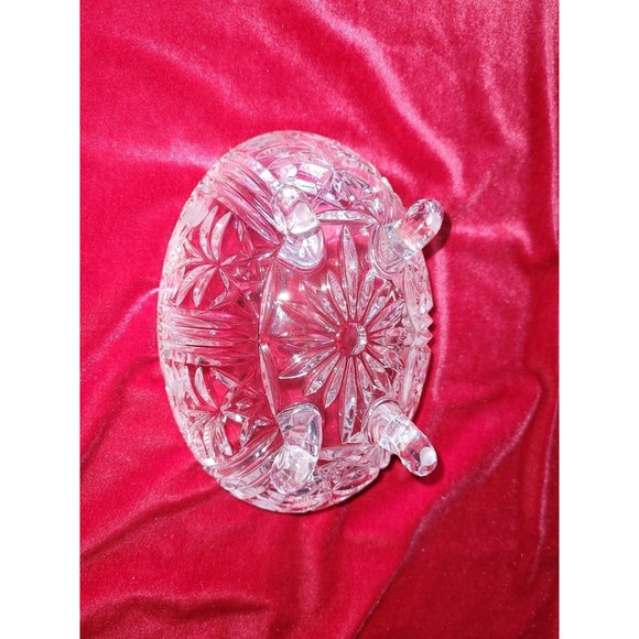 Vintage lead crystal candy dish - Picture 7 of 8